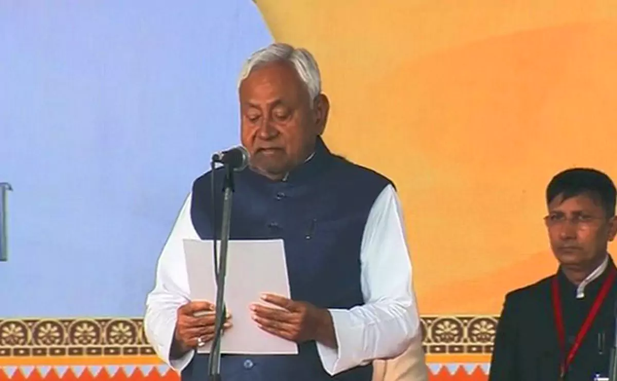 Nitish Kumar’s 10th oath marks