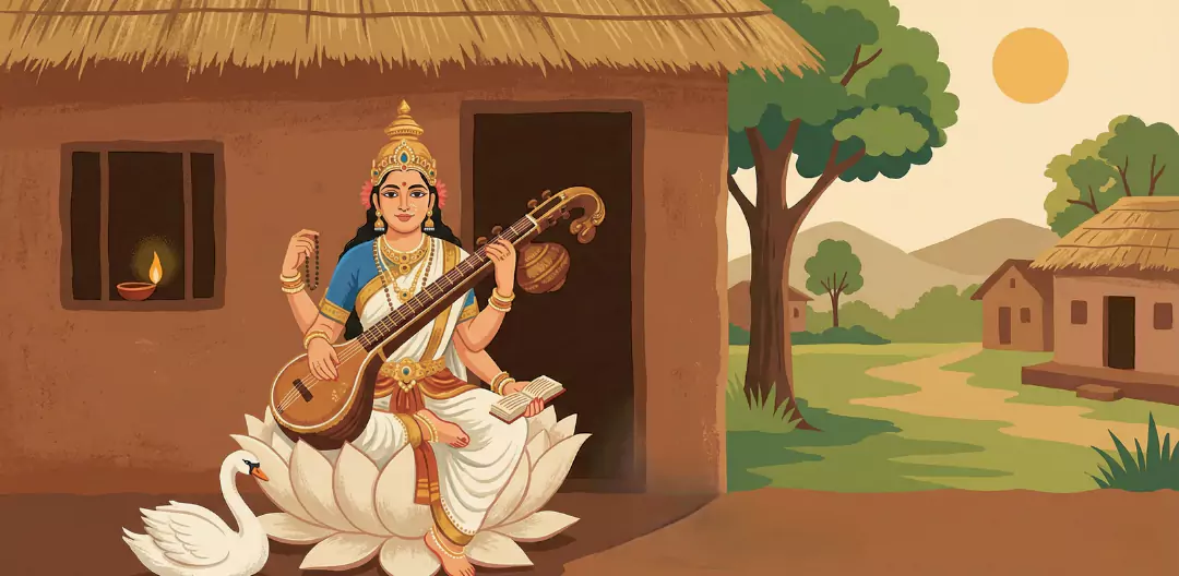 Basant Panchami, also known as Saraswati Puja