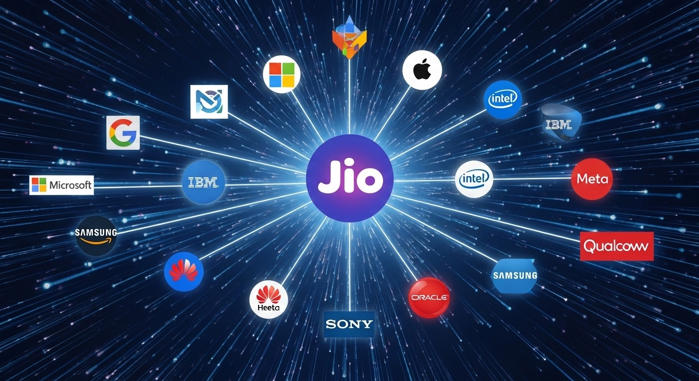 Jio joins 12 major global tech firms in a strategic alliance