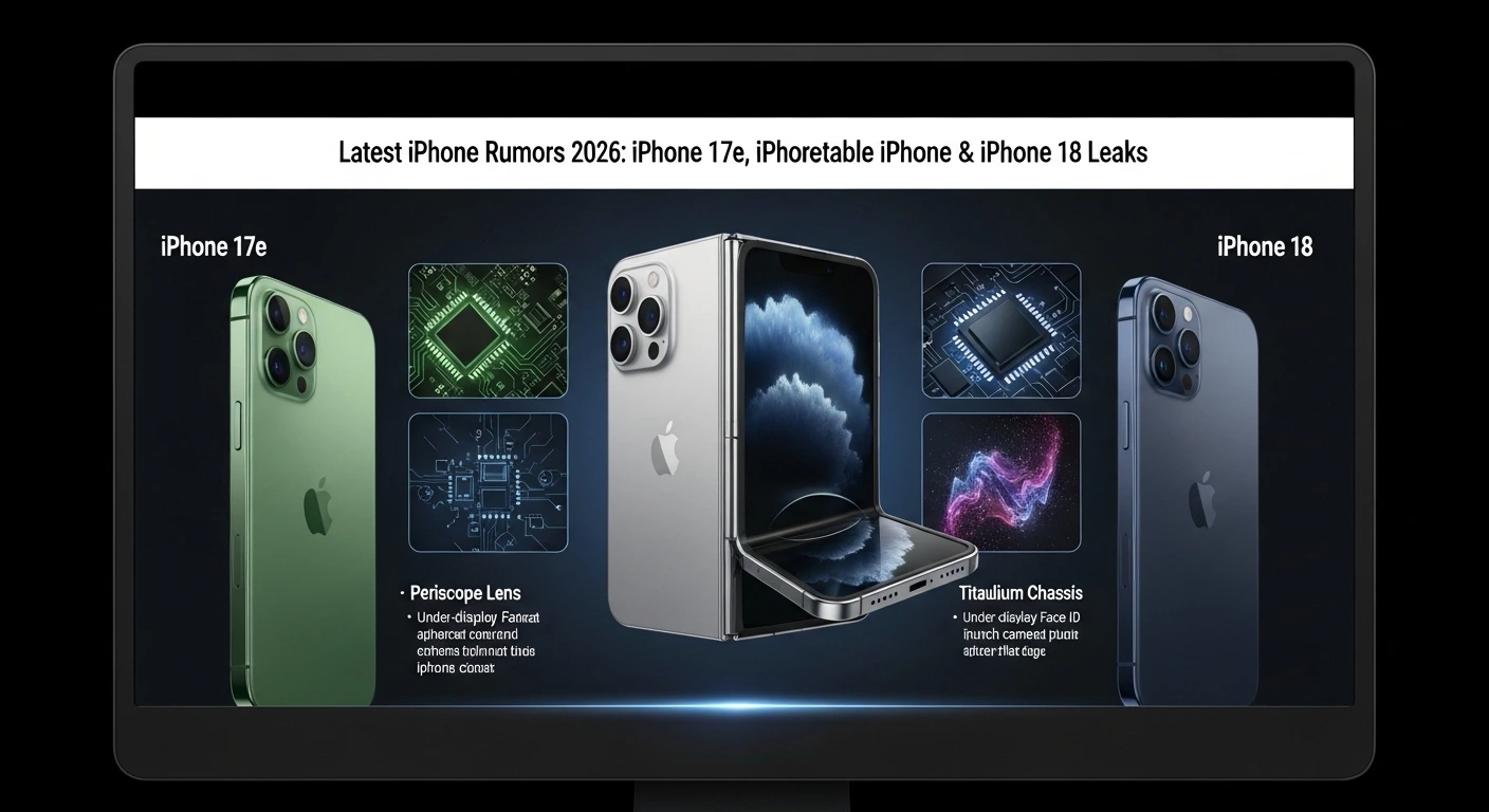 Latest iPhone Rumors 2026