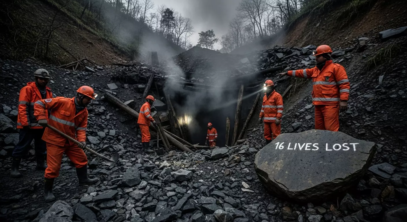 मेघालय कोयला खदान विस्फोट