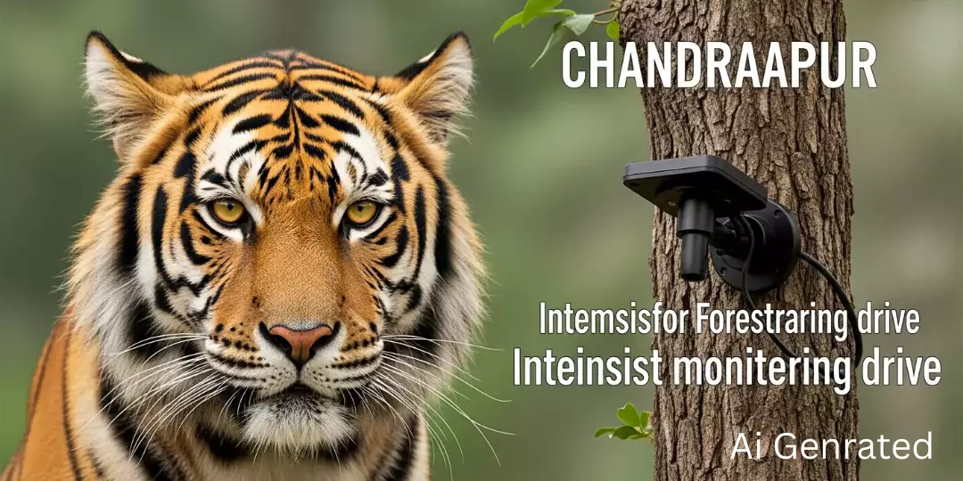 Forest Department Increases Tiger Monitoring Near Tadoba