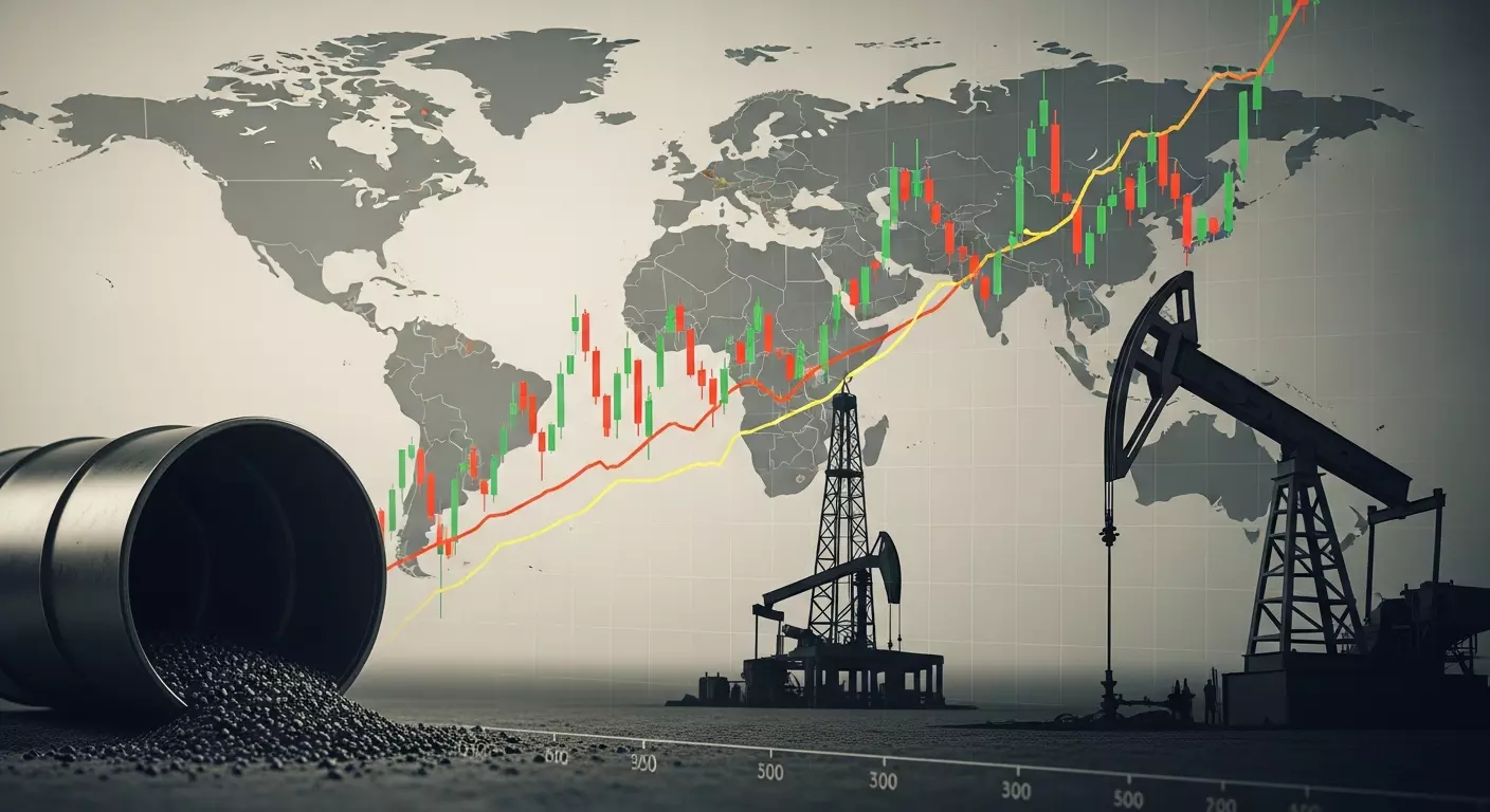 Global Oil Prices See Moderate Rise Amid Supply Concerns